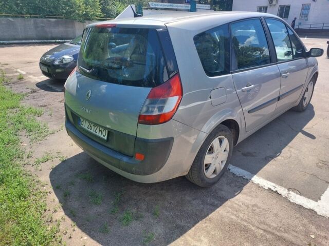 Сірий Рено Сценік II, об'ємом двигуна 2 л та пробігом 230 тис. км за 4500 $, фото 3 на Automoto.ua
