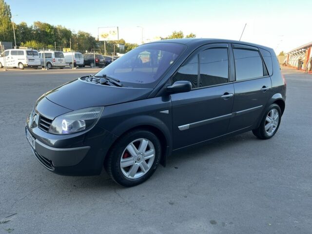 Серый Рено Сценик II, объемом двигателя 1.6 л и пробегом 225 тыс. км за 5700 $, фото 1 на Automoto.ua