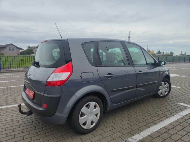 Сірий Рено Сценік II, об'ємом двигуна 1.6 л та пробігом 210 тис. км за 4500 $, фото 6 на Automoto.ua