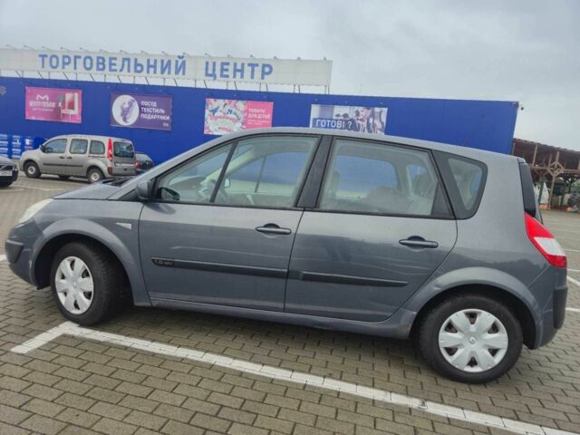 Серый Рено Сценик II, объемом двигателя 1.6 л и пробегом 210 тыс. км за 4500 $, фото 11 на Automoto.ua