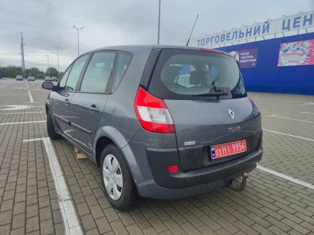 Сірий Рено Сценік II, об'ємом двигуна 1.6 л та пробігом 210 тис. км за 4500 $, фото 9 на Automoto.ua