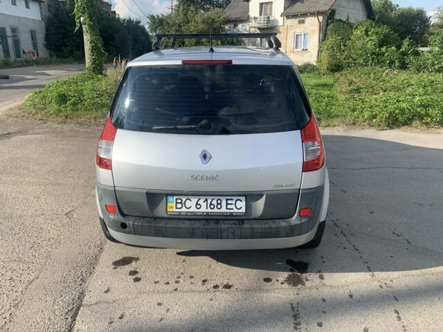 Сірий Рено Сценік II, об'ємом двигуна 1.6 л та пробігом 310 тис. км за 4000 $, фото 3 на Automoto.ua