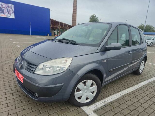 Сірий Рено Сценік II, об'ємом двигуна 1.6 л та пробігом 210 тис. км за 4500 $, фото 1 на Automoto.ua