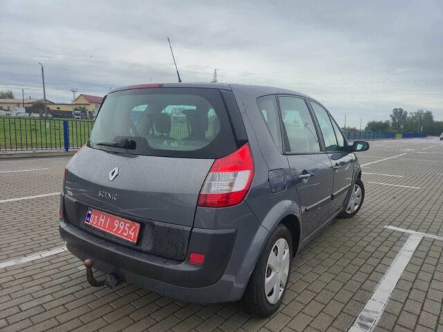 Сірий Рено Сценік II, об'ємом двигуна 1.6 л та пробігом 210 тис. км за 4500 $, фото 5 на Automoto.ua