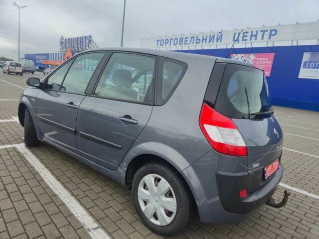 Сірий Рено Сценік II, об'ємом двигуна 1.6 л та пробігом 210 тис. км за 4500 $, фото 10 на Automoto.ua