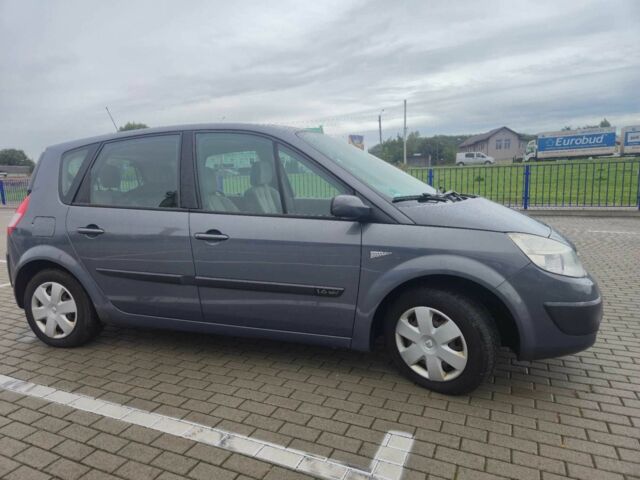 Сірий Рено Сценік II, об'ємом двигуна 1.6 л та пробігом 210 тис. км за 4500 $, фото 3 на Automoto.ua