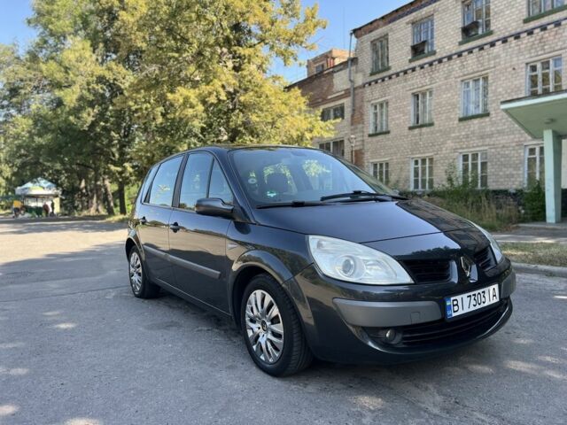 Сірий Рено Сценік II, об'ємом двигуна 1.6 л та пробігом 284 тис. км за 5350 $, фото 3 на Automoto.ua
