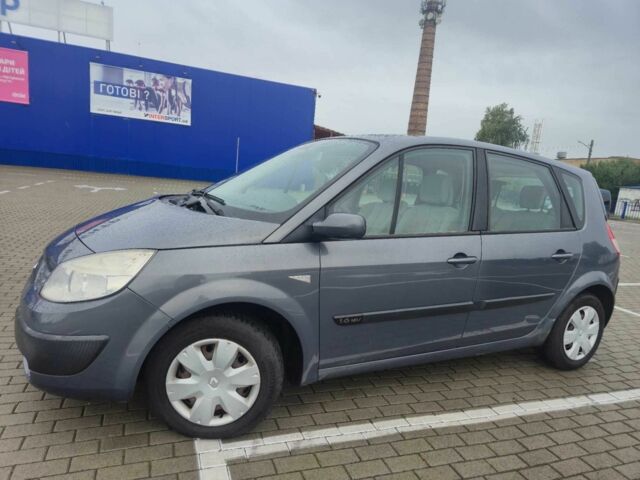 Серый Рено Сценик II, объемом двигателя 1.6 л и пробегом 210 тыс. км за 4500 $, фото 12 на Automoto.ua