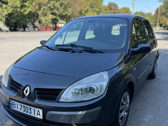 Сірий Рено Сценік II, об'ємом двигуна 1.6 л та пробігом 284 тис. км за 5350 $, фото 2 на Automoto.ua