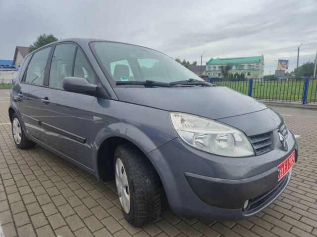 Серый Рено Сценик II, объемом двигателя 1.6 л и пробегом 210 тыс. км за 4500 $, фото 7 на Automoto.ua