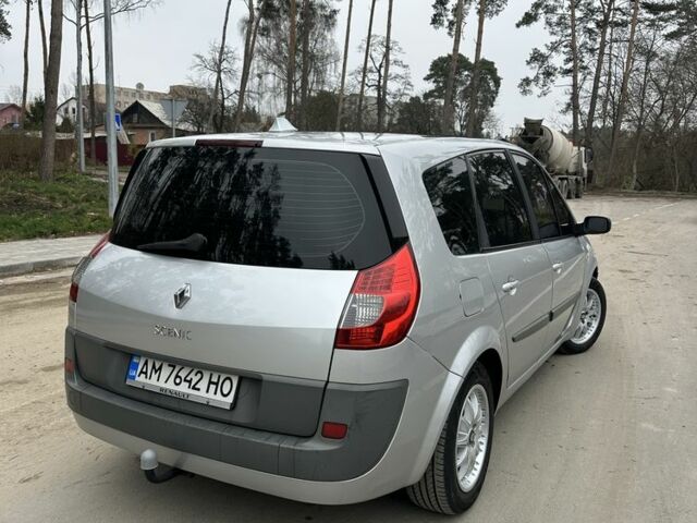 Сірий Рено Сценік II, об'ємом двигуна 1.5 л та пробігом 313 тис. км за 5500 $, фото 4 на Automoto.ua