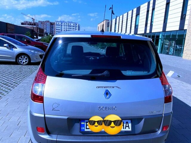 Серый Рено Сценик II, объемом двигателя 1.6 л и пробегом 140 тыс. км за 6000 $, фото 11 на Automoto.ua