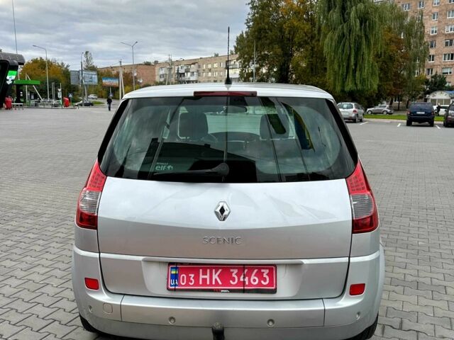 Серый Рено Сценик II, объемом двигателя 1.6 л и пробегом 172 тыс. км за 5350 $, фото 6 на Automoto.ua