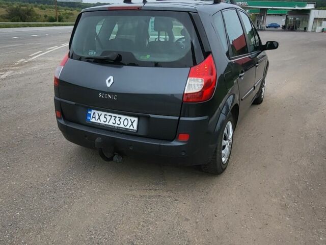 Серый Рено Сценик II, объемом двигателя 1.5 л и пробегом 190 тыс. км за 4800 $, фото 6 на Automoto.ua