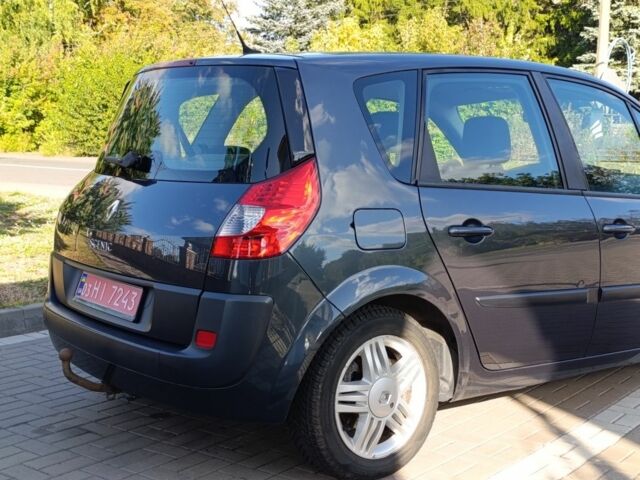 Рено Сценік II 2008 у Києві на Automoto.ua Сірий Рено Сценік II, об'ємом двигуна 2 л та пробігом 173 тис. км за 5750 $, фото 5 на Automoto.ua