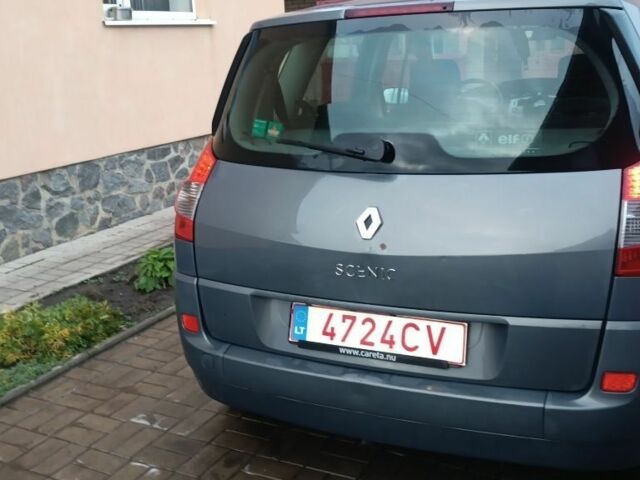 Сірий Рено Сценік II, об'ємом двигуна 1.9 л та пробігом 208 тис. км за 2788 $, фото 3 на Automoto.ua