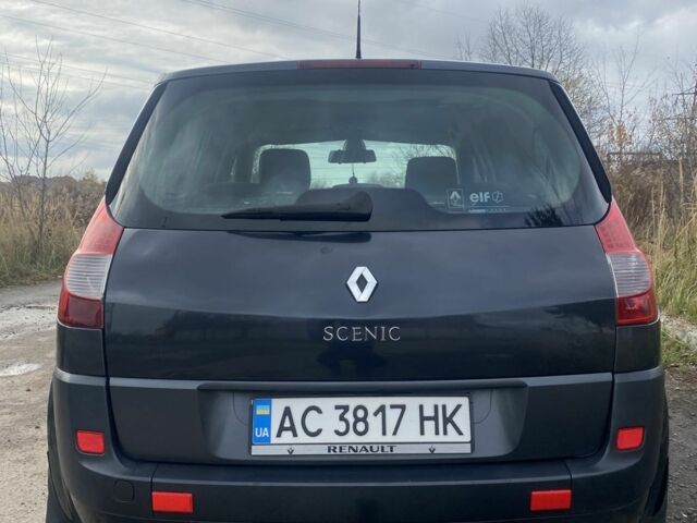 Серый Рено Сценик II, объемом двигателя 1.6 л и пробегом 230 тыс. км за 5000 $, фото 2 на Automoto.ua