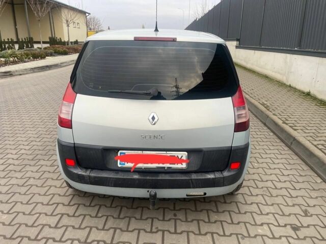 Серый Рено Сценик II, объемом двигателя 1.6 л и пробегом 420 тыс. км за 3000 $, фото 7 на Automoto.ua