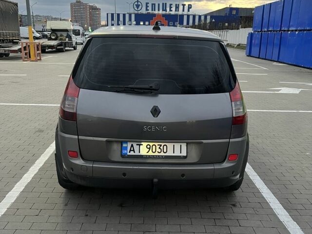 Сірий Рено Сценік II, об'ємом двигуна 1.9 л та пробігом 179 тис. км за 4800 $, фото 3 на Automoto.ua