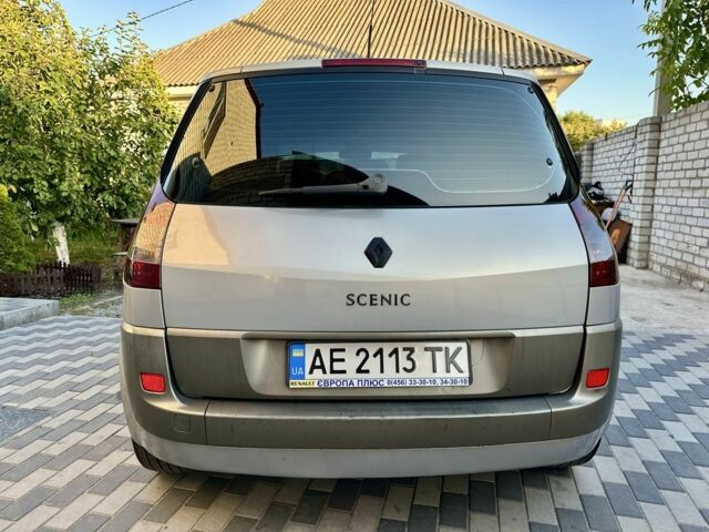 Сірий Рено Сценік II, об'ємом двигуна 1.9 л та пробігом 280 тис. км за 4200 $, фото 3 на Automoto.ua