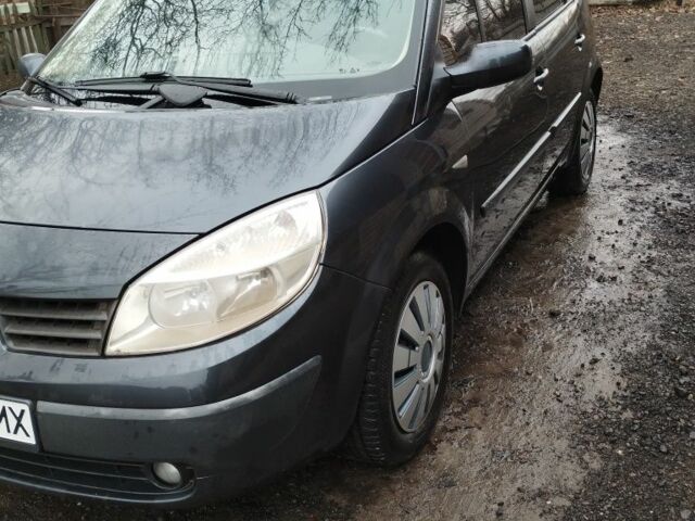 Серый Рено Сценик II, объемом двигателя 2 л и пробегом 323 тыс. км за 4999 $, фото 4 на Automoto.ua