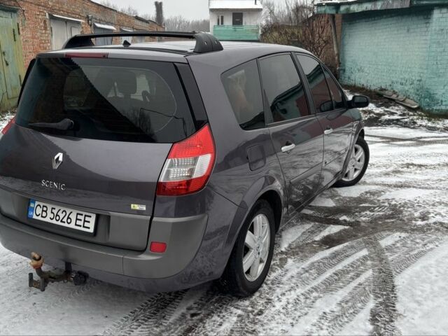 Сірий Рено Сценік II, об'ємом двигуна 2 л та пробігом 277 тис. км за 5200 $, фото 4 на Automoto.ua