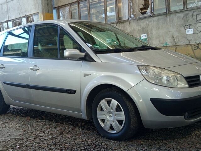 Серый Рено Сценик II, объемом двигателя 1.6 л и пробегом 160 тыс. км за 4400 $, фото 11 на Automoto.ua