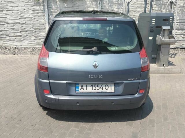 Серый Рено Сценик II, объемом двигателя 1.5 л и пробегом 300 тыс. км за 4200 $, фото 1 на Automoto.ua
