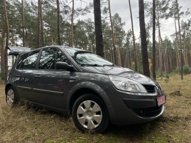 Серый Рено Сценик II, объемом двигателя 1.6 л и пробегом 181 тыс. км за 5250 $, фото 3 на Automoto.ua