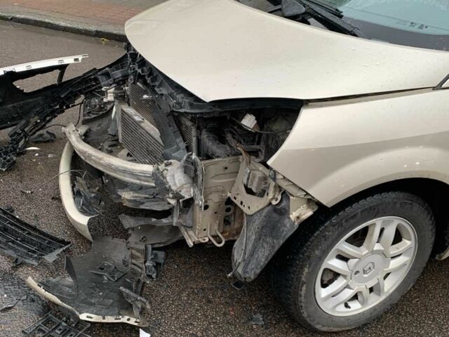 Серый Рено Сценик II, объемом двигателя 1.9 л и пробегом 407 тыс. км за 3500 $, фото 1 на Automoto.ua