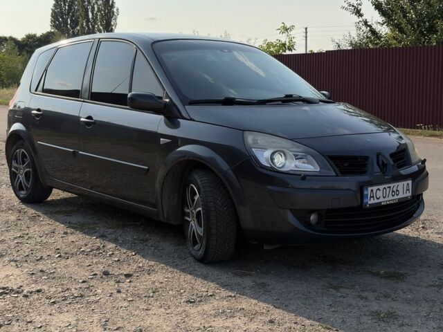 Сірий Рено Сценік II, об'ємом двигуна 2 л та пробігом 182 тис. км за 4411 $, фото 7 на Automoto.ua