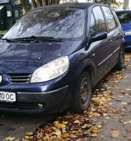Синій Рено Сценік II, об'ємом двигуна 1.6 л та пробігом 210 тис. км за 3900 $, фото 1 на Automoto.ua