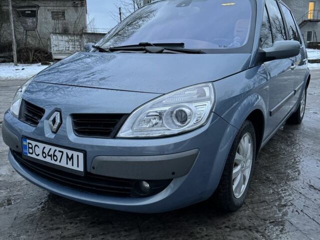Синій Рено Сценік II, об'ємом двигуна 1.6 л та пробігом 180 тис. км за 5299 $, фото 3 на Automoto.ua