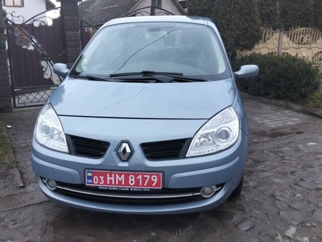 Синій Рено Сценік II, об'ємом двигуна 1.6 л та пробігом 192 тис. км за 5100 $, фото 2 на Automoto.ua