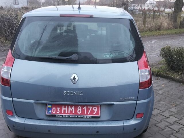 Синій Рено Сценік II, об'ємом двигуна 1.6 л та пробігом 192 тис. км за 5100 $, фото 3 на Automoto.ua