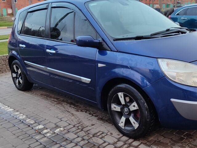 Рено Сценик II 2003 в Харькове на Automoto.ua Синий Рено Сценик II, объемом двигателя 1.6 л и пробегом 210 тыс. км за 4770 $, фото 1 на Automoto.ua