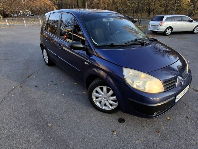 Синій Рено Сценік II, об'ємом двигуна 1.6 л та пробігом 238 тис. км за 3700 $, фото 2 на Automoto.ua