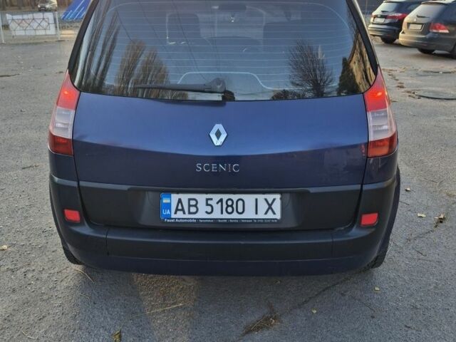 Синій Рено Сценік II, об'ємом двигуна 1.6 л та пробігом 238 тис. км за 3700 $, фото 5 на Automoto.ua