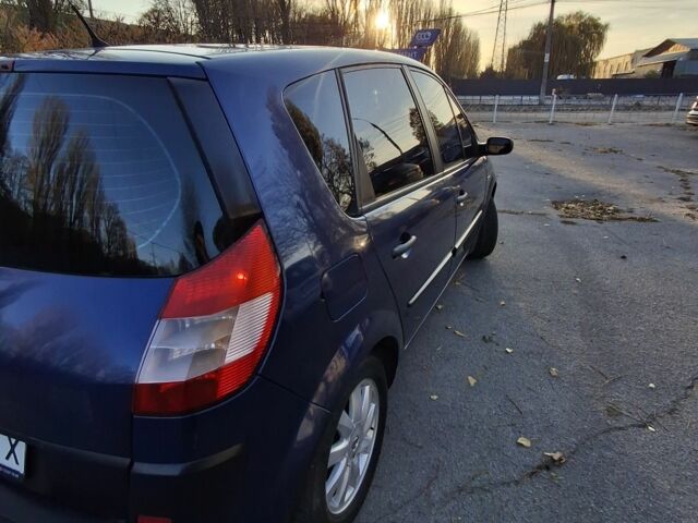 Синій Рено Сценік II, об'ємом двигуна 1.6 л та пробігом 238 тис. км за 3700 $, фото 3 на Automoto.ua