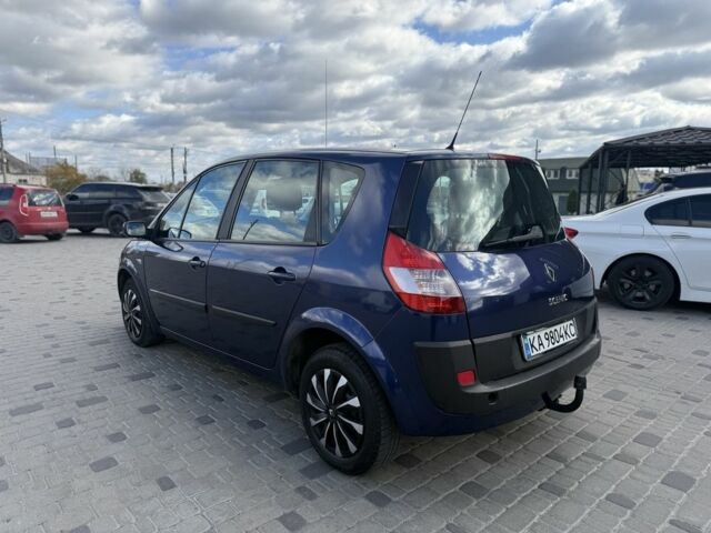 Синій Рено Сценік II, об'ємом двигуна 1.6 л та пробігом 223 тис. км за 3499 $, фото 4 на Automoto.ua