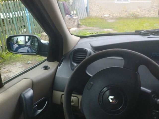 Синий Рено Сценик II, объемом двигателя 1.6 л и пробегом 230 тыс. км за 3500 $, фото 12 на Automoto.ua