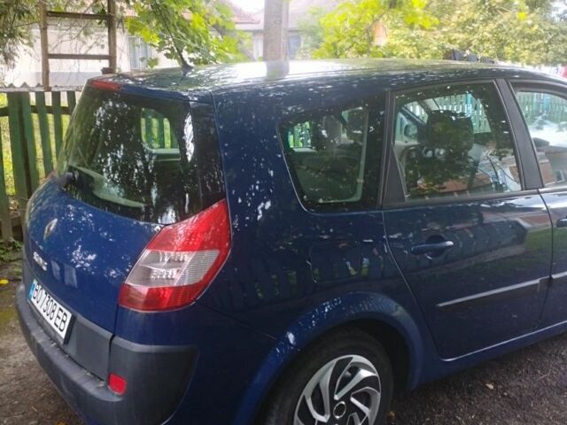 Синий Рено Сценик II, объемом двигателя 1.6 л и пробегом 230 тыс. км за 3500 $, фото 17 на Automoto.ua