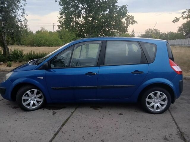 Синій Рено Сценік II, об'ємом двигуна 1.6 л та пробігом 220 тис. км за 4650 $, фото 6 на Automoto.ua