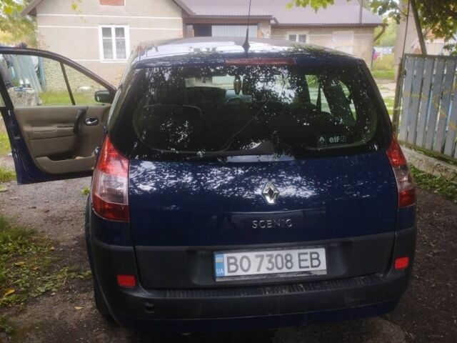 Синий Рено Сценик II, объемом двигателя 1.6 л и пробегом 230 тыс. км за 3500 $, фото 18 на Automoto.ua