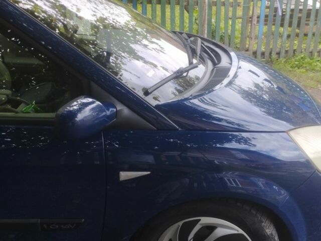 Синий Рено Сценик II, объемом двигателя 1.6 л и пробегом 230 тыс. км за 3500 $, фото 15 на Automoto.ua