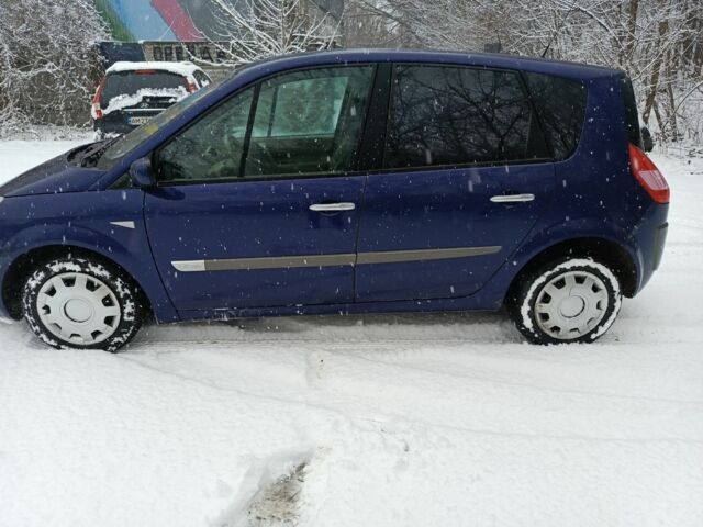 Синій Рено Сценік II, об'ємом двигуна 1.6 л та пробігом 167 тис. км за 5700 $, фото 4 на Automoto.ua