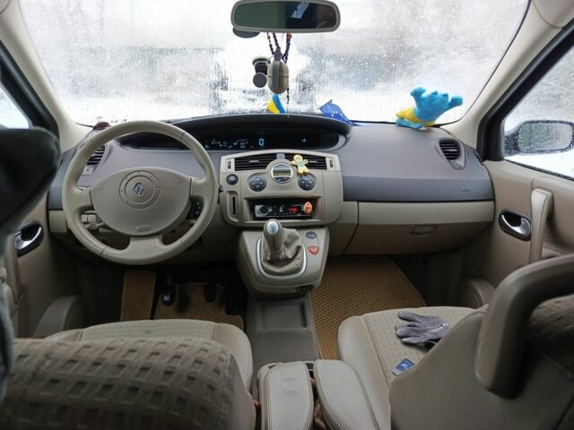 Синій Рено Сценік II, об'ємом двигуна 1.6 л та пробігом 167 тис. км за 5700 $, фото 5 на Automoto.ua