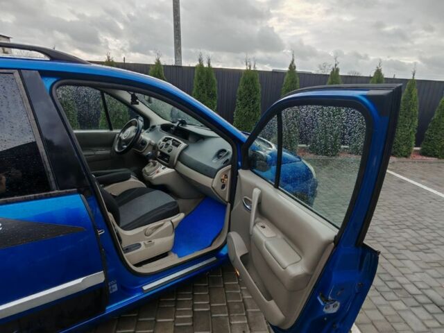 Синій Рено Сценік II, об'ємом двигуна 1.9 л та пробігом 238 тис. км за 5200 $, фото 10 на Automoto.ua