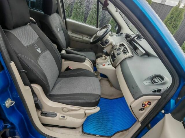 Синій Рено Сценік II, об'ємом двигуна 1.9 л та пробігом 238 тис. км за 5200 $, фото 13 на Automoto.ua