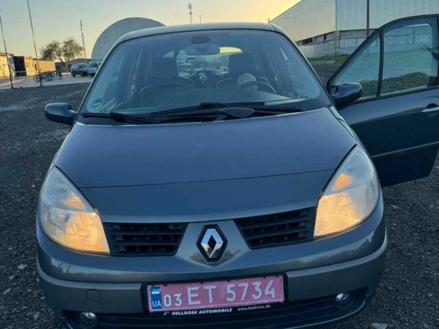 Синий Рено Сценик II, объемом двигателя 1.6 л и пробегом 200 тыс. км за 5600 $, фото 6 на Automoto.ua